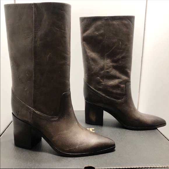 Frye Shoes Frye Flynn Mid Calf Pull On Boots In Slate Poshmark